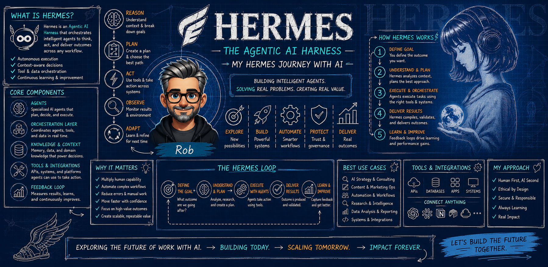 Hermes Journey with AI